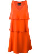 Boutique Moschino Layered V-neck Dress