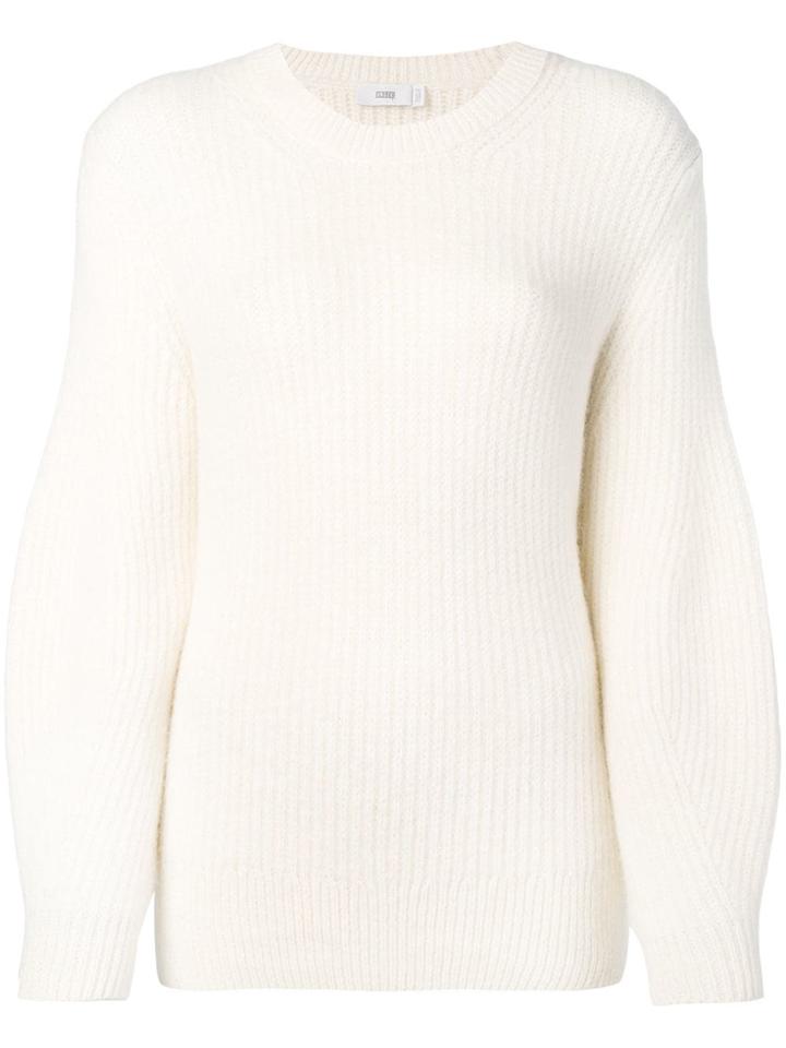 Closed Striped Jumper - Neutrals