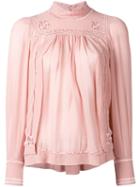 Isabel Marant Maeva Blouse, Women's, Size: 36, Pink/purple, Silk/viscose