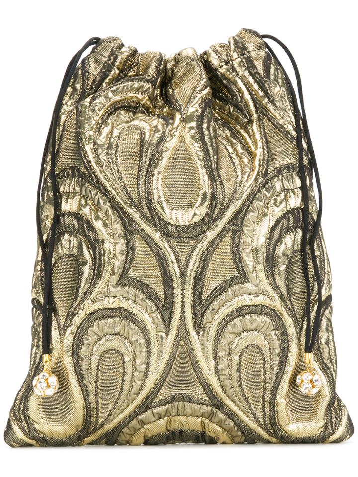 Ca & Lou Ballerina Mini Bag - Metallic