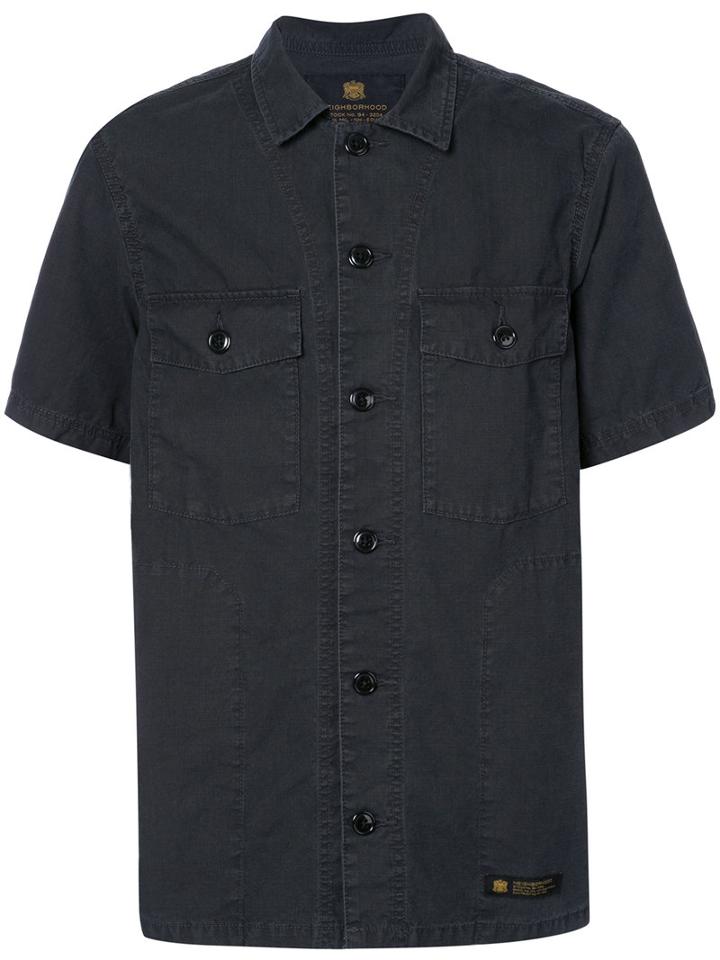 Neighborhood - Who Dares Wins Shirt - Men - Cotton - Xl, Black, Cotton
