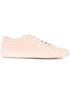 Common Projects Flat Lace-up Sneakers - Pink & Purple
