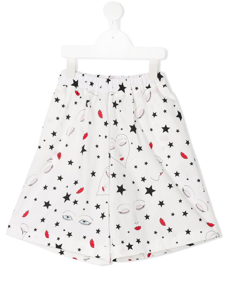 Vivetta Kids Granchio Pants, Girl's, Size: 6 Yrs, White