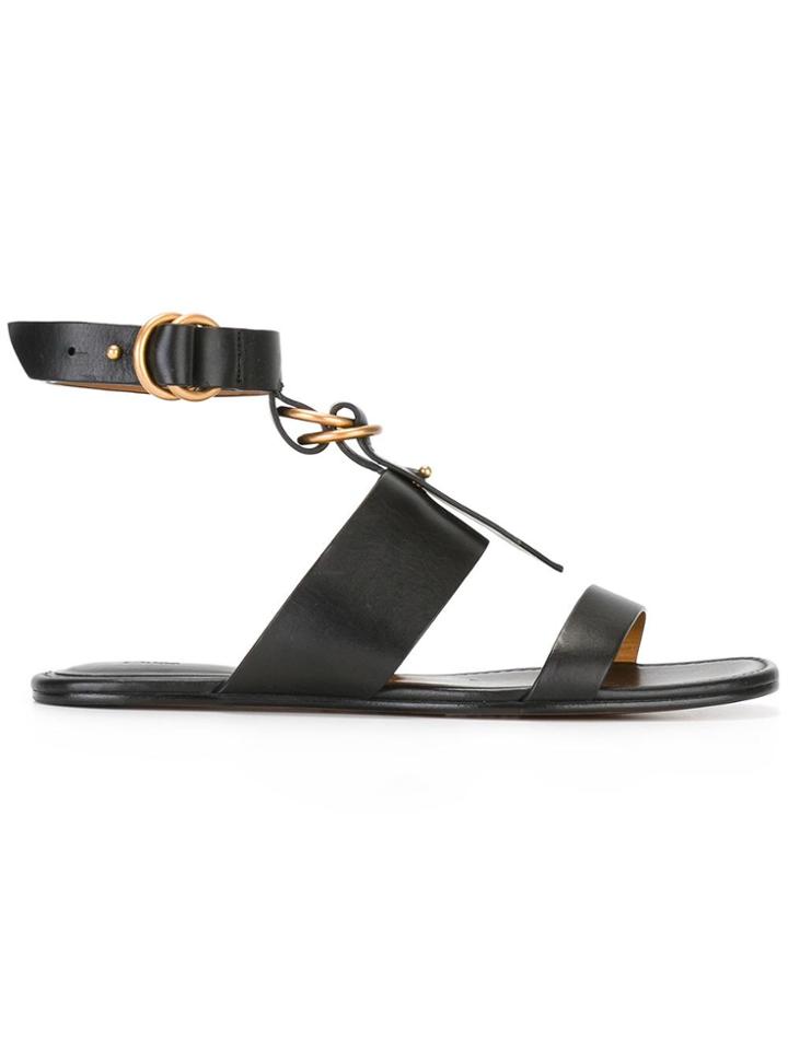 Chloé Kingsley Sandals - Black