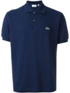 Lacoste Classic Piqué Polo Shirt, Men's, Size: M, Blue, Cotton