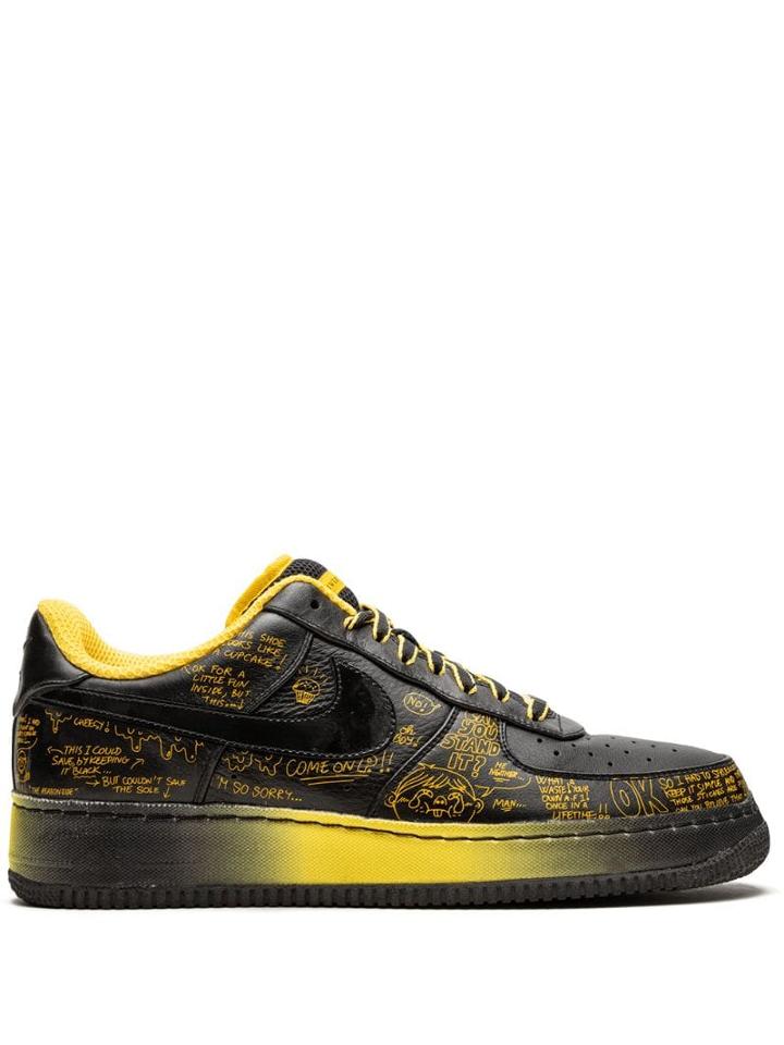 Nike Air Force 1 Busy P Sneakers - Black