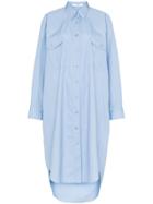 Givenchy Oversized Shirt Dress - Blue