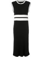 Osklen Midi Straight Fit Dress - Black