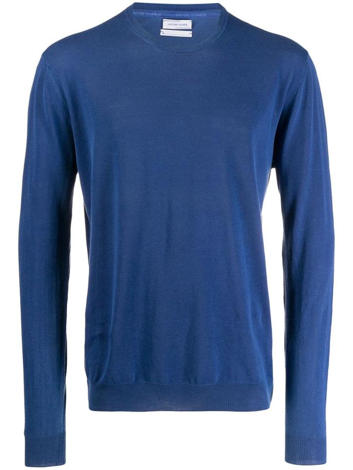 Jacob Cohen Classic Knit Sweater - Blue