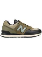 New Balance Colour Block Sneakers - Green