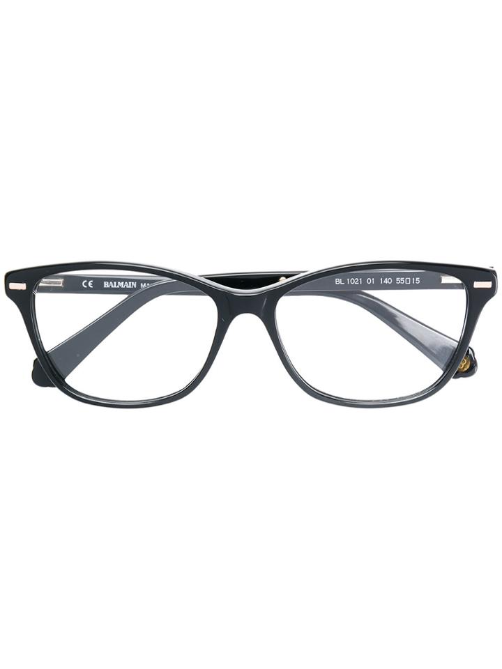 Balmain Cat Eye Glasses - Black