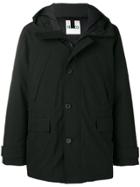 Kenzo Padded Fitted Coat - Black