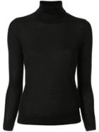 Paule Ka Fine Knitted Turtle Neck - Black