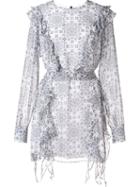 Thomas Wylde 'summer' Dress, Women's, Size: Large, White, Silk