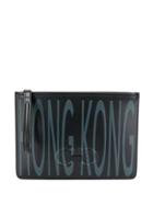 Salvatore Ferragamo Hong Kong Clutch Bag - Black