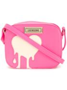 Love Moschino - Melted Heart Crossbody Bag - Women - Polyurethane - One Size, Women's, Pink/purple, Polyurethane