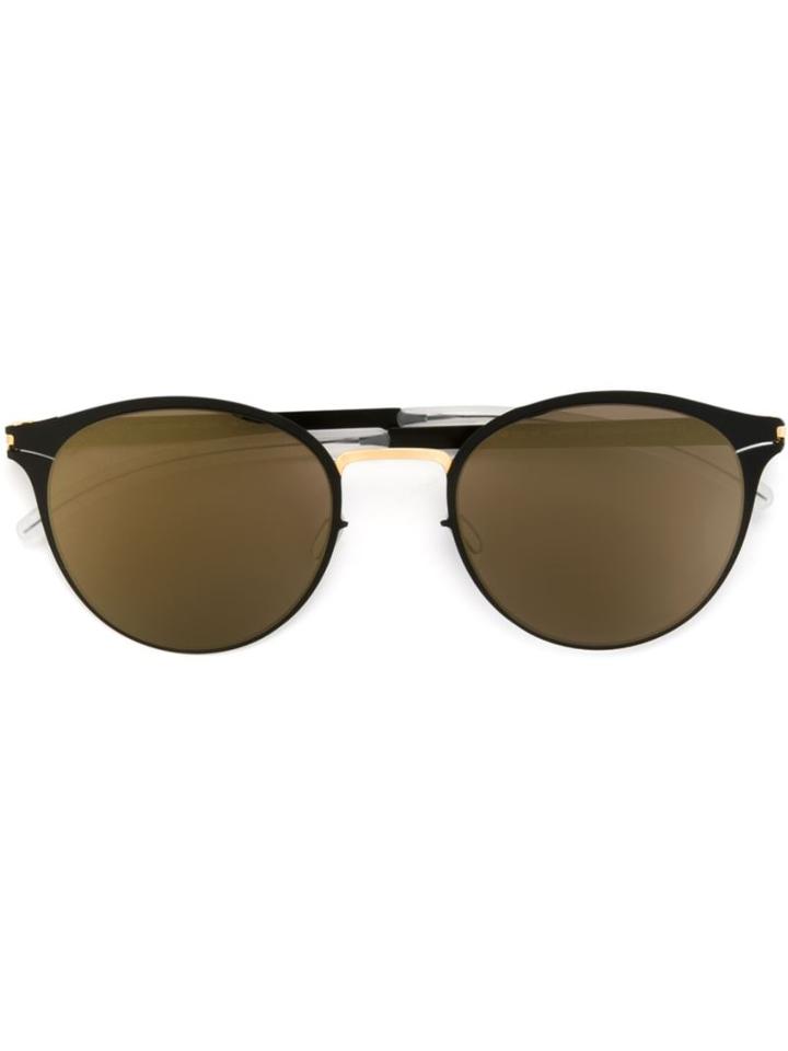 Mykita - 'celeste' Sunglasses - Women - Stainless Steel - One Size, Black, Stainless Steel