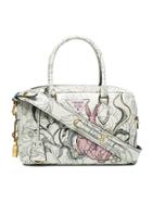 Prada Rabbit Print Tote Bag - Nude & Neutrals
