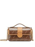 Fendi Small Double F Handbag - Brown