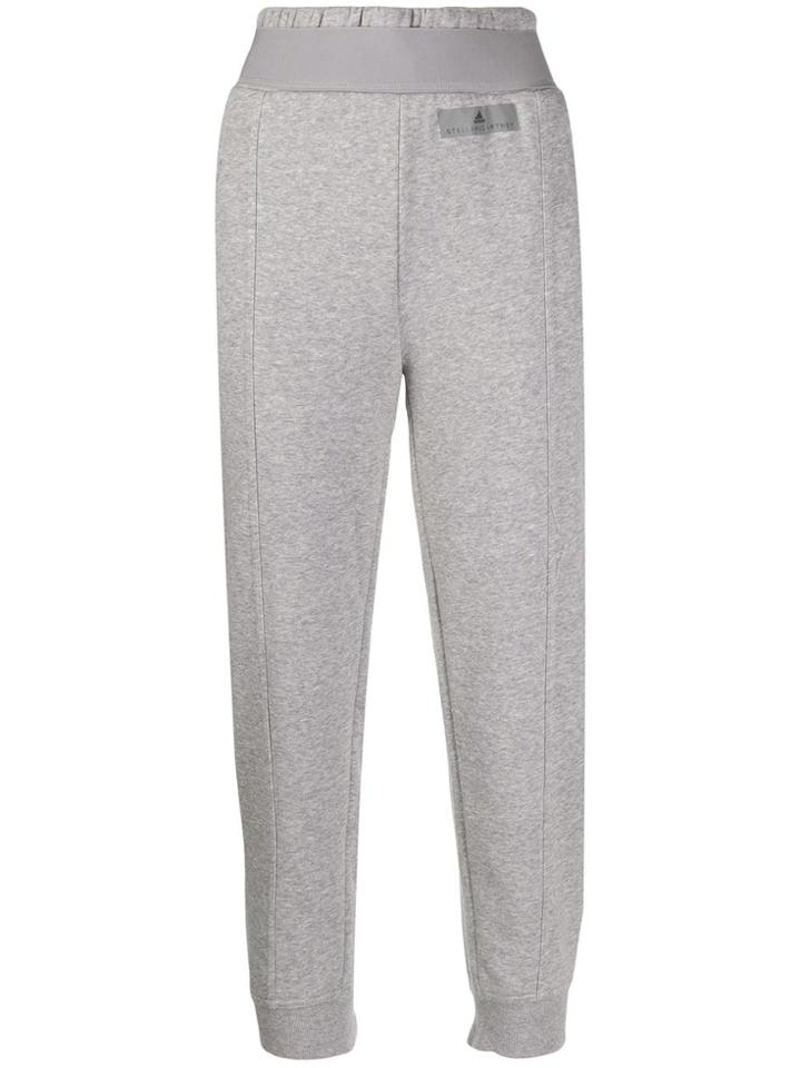 Adidas By Stella Mcmartney Cropped Track Pants - Grey