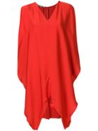 Stella Mccartney Front Slit Dress - Red