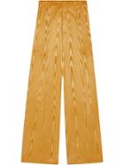 Gucci Moiré Wide-leg Pant - Yellow