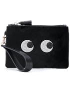 Anya Hindmarch 'eyes' Clutch Bag - Black