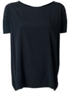 Kristensen Du Nord Loose-fit T-shirt, Women's, Size: 3, Blue, Silk/spandex/elastane/cotton