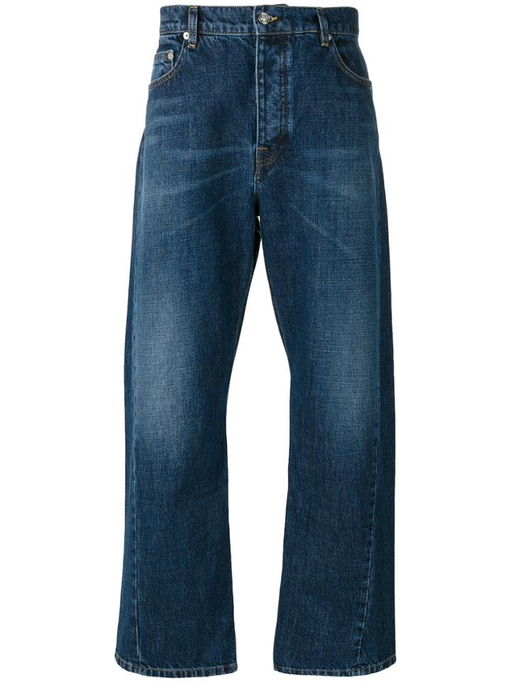 Kenzo Wide-leg Jeans - Blue