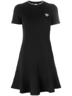 Kenzo Knit Tiger Skater Dress - Black