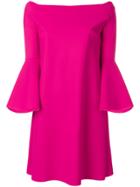Chiara Boni La Petite Robe Bell Sleeves Dress - Pink & Purple