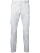 Kazuyuki Kumagai Straight-leg Jeans, Men's, Size: 1, White, Cotton/nylon/polyurethane