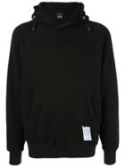 Satisfy Logo Tag Hoodie - Black