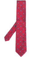 Etro Paisley Silk Tie - Red