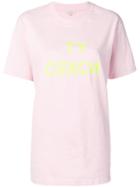 Natasha Zinko Graphic Print T-shirt - Pink