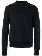 Haus By Ggdb Mock Neck Sweatshirt, Men's, Size: Medium, Black, Cotton/polyamide/polyester