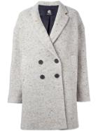 Paul Smith Black Label Tweed Coat, Women's, Size: 42, Grey, Silk/polyamide/acetate/wool