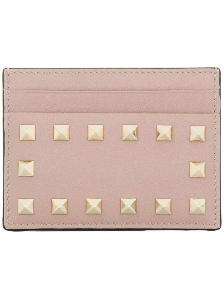 Valentino Valentino Garavani Rockstud Cardholder - Neutrals