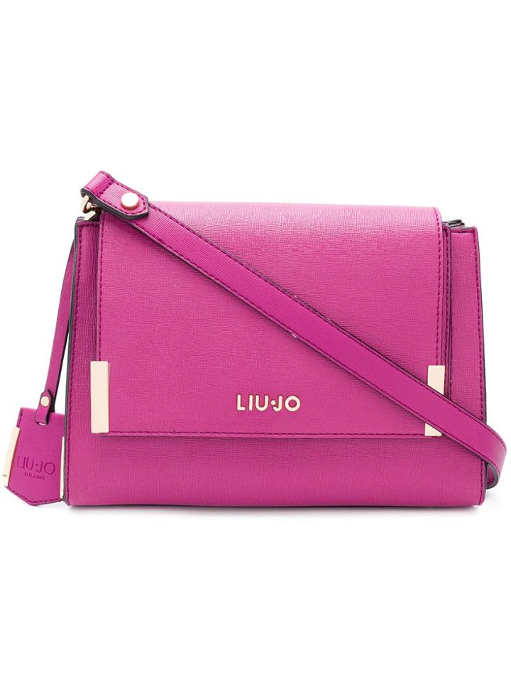 Liu Jo Isola Fold Over Crossbody Bag - Pink