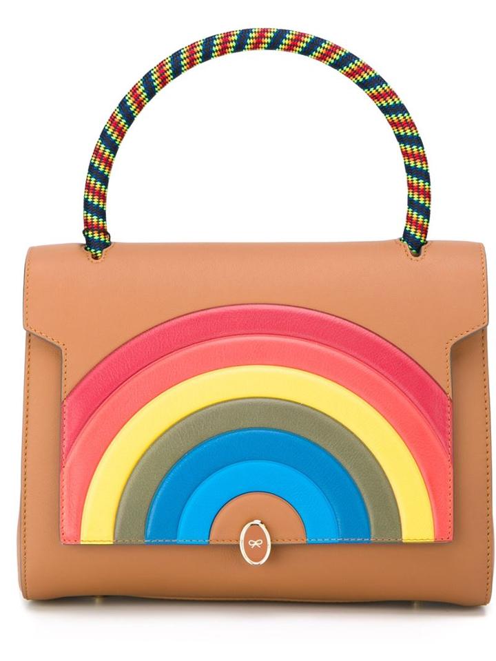 Anya Hindmarch 'bathurst' Rainbow Satchel