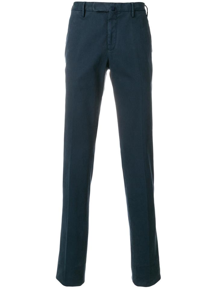 Incotex Straight-leg Tailored Trousers - Blue