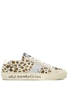 Moa Master Of Arts Leopard Print Lace-up Sneakers - Neutrals