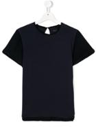 Stella Mccartney Kids Panelled T-shirt - Blue