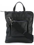 Maison Margiela - Pocket Detail Tote - Men - Leather - One Size, Black, Leather