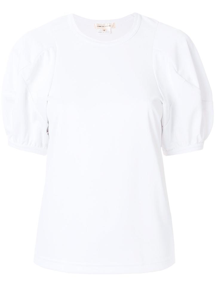 Comme Des Garçons Balloon Sleeves T-shirt - White