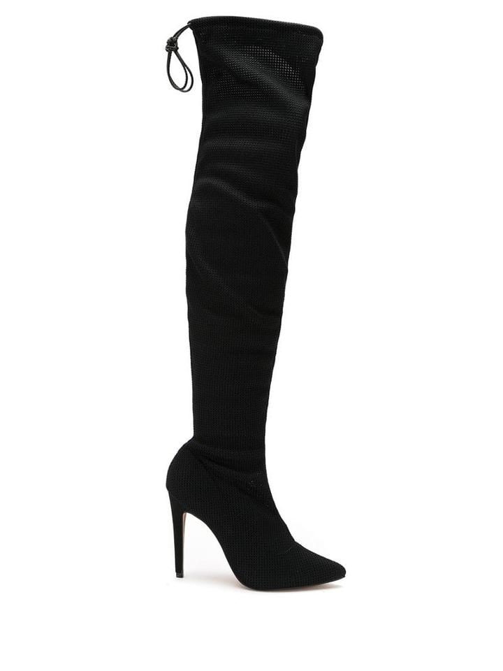 Tufi Duek Over The Knee Boots - Black