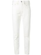 Levi's Straight Jeans, Women's, Size: 27, White, Cotton