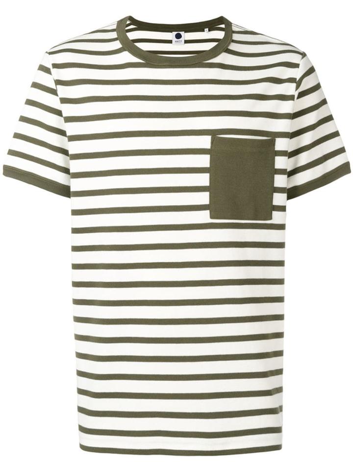 Nn07 Striped T-shirt - Green