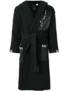 Adidas Originals By Alexander Wang Long Length Fleece Robe Coat -