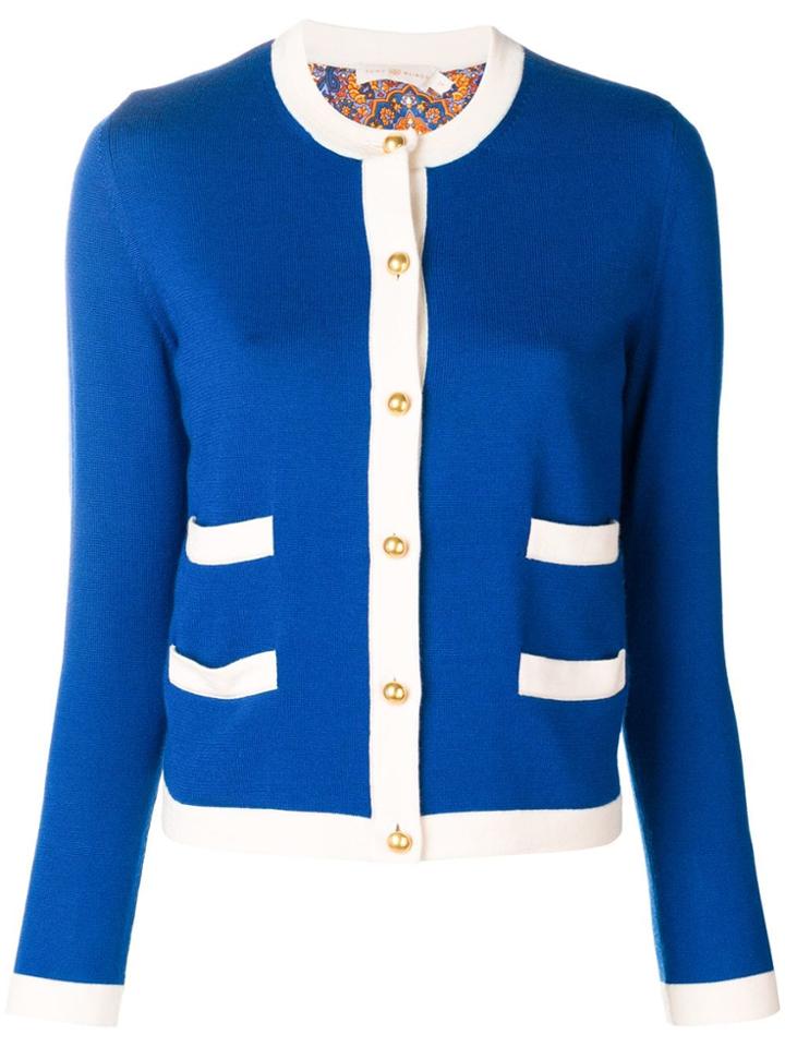 Tory Burch Kendra Cardigan - Blue